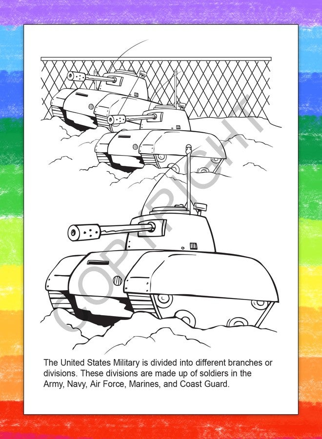 ZOCO - Patriotic Coloring & Activity Books for Kids (50 Bulk Pack, Without Crayons) - American Heroes Theme for 4th of July, Veterans Day & Military Events - Image 4